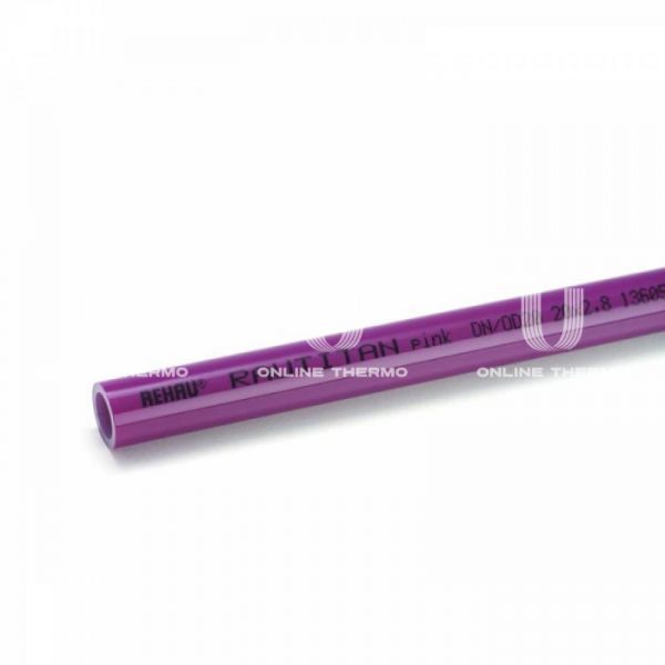 Отопительная труба Rehau Rautitan Pink 11360621050 25х3.5 мм, бухта 50 м