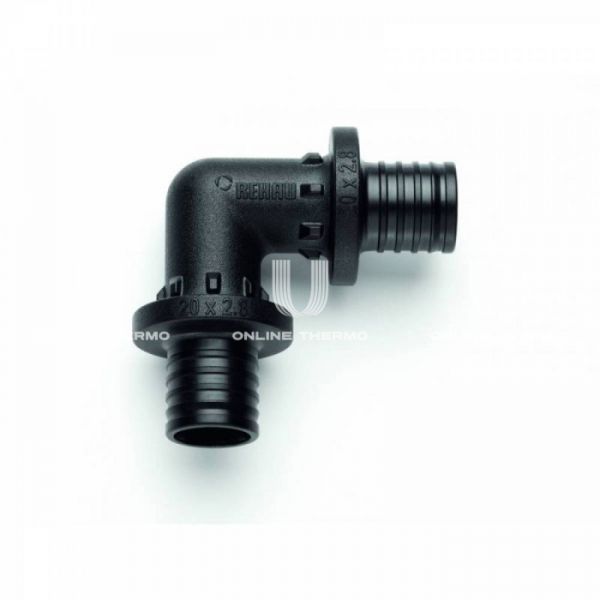 Угольник (угол) 90° равносторонний Rehau Rautitan PX 11600231001, 25 мм, аксиальный