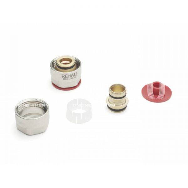 Резьбозажимное соединение Rehau Rautherm S 12506071002 3/4"EK для подключения трубы 17х2.0 мм