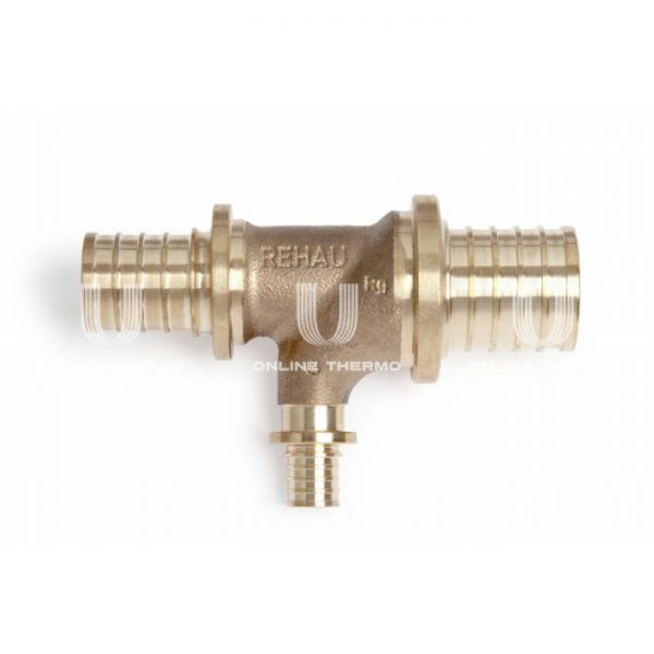 Тройник с повышенным сопротивлением на проходе Rehau Rautitan RX+ 14563971001, 32?16?25 мм, аксиальный