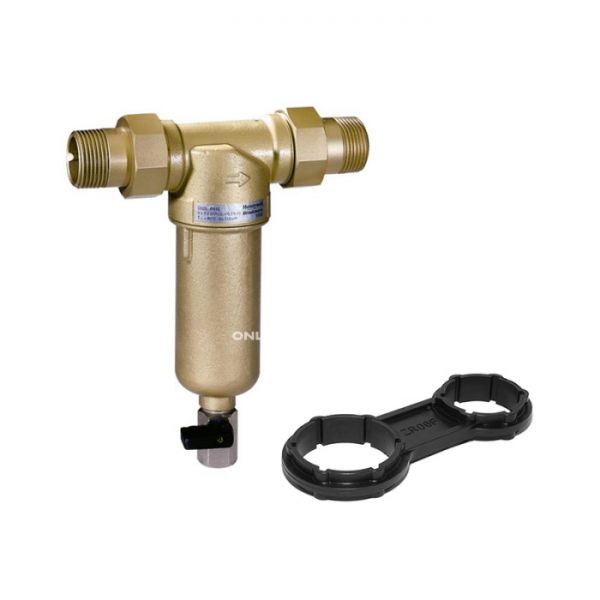 **Сетчатый промывной фильтр Honeywell FF06-1"AAM НР, для горячей воды, с ключом, без штуцера