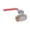 Кран шаровый Rommer RBV-0001-0110320, 3/4" ВР-ВР, стандартный, ручка-рычаг