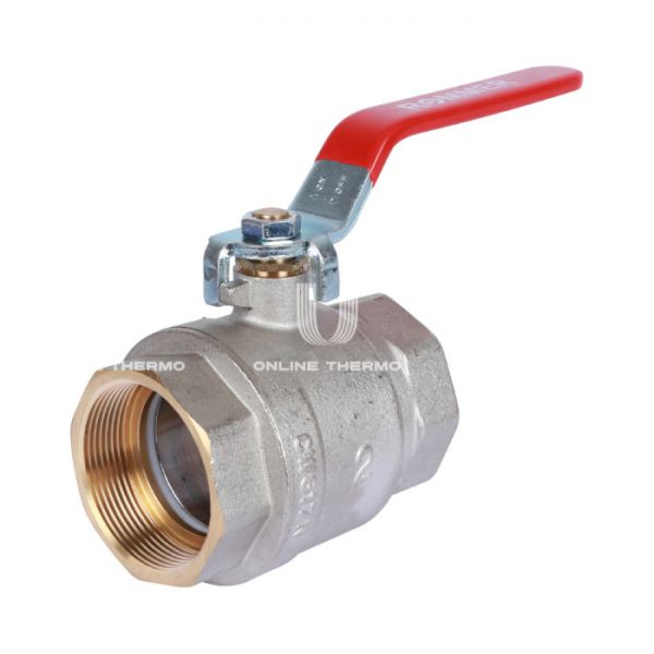 Кран шаровый Rommer RBV-0001-0110350, 2" ВР-ВР, стандартный, ручка-рычаг