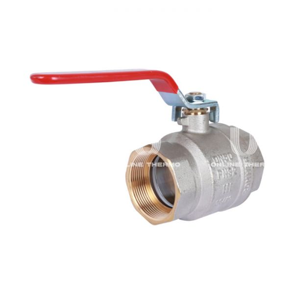 Кран шаровый Rommer RBV-0001-0110350, 2" ВР-ВР, стандартный, ручка-рычаг