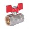 Кран шаровый Rommer RBV-0003-0110220, 3/4" ВР-ВР, стандартный, ручка-бабочка