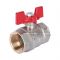 Кран шаровый Rommer RBV-0003-0110225, 1" ВР-ВР, стандартный, ручка-бабочка