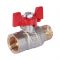 Кран шаровый Rommer RBV-0004-0210215, 1/2" ВР-НР, стандартный, ручка-бабочка