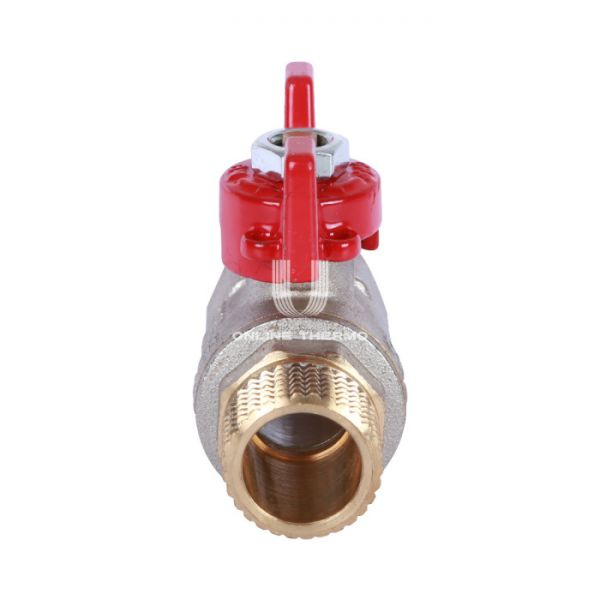 Кран шаровый Rommer RBV-0004-0210215, 1/2" ВР-НР, стандартный, ручка-бабочка