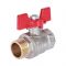Кран шаровый Rommer RBV-0004-0210220, 3/4" ВР-НР, стандартный, ручка-бабочка