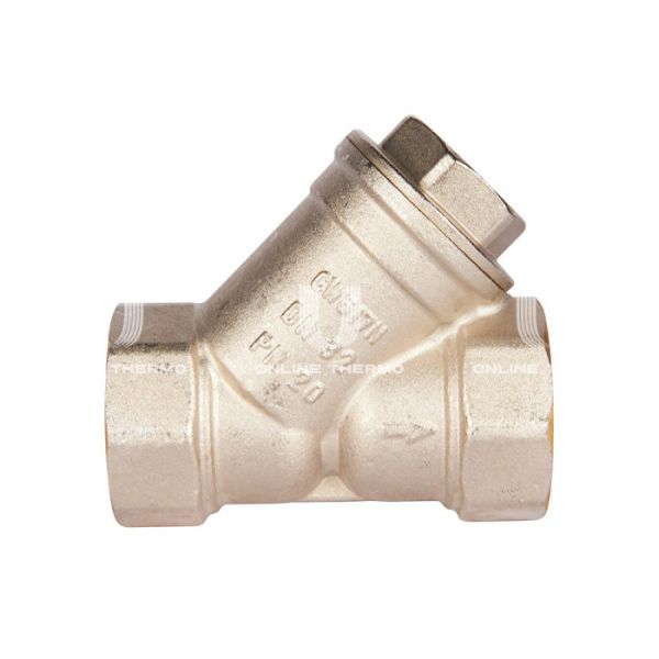 Косой фильтр механической (грубой) очистки Rommer RFW-0001-000032 1 1/4" ВР-ВР