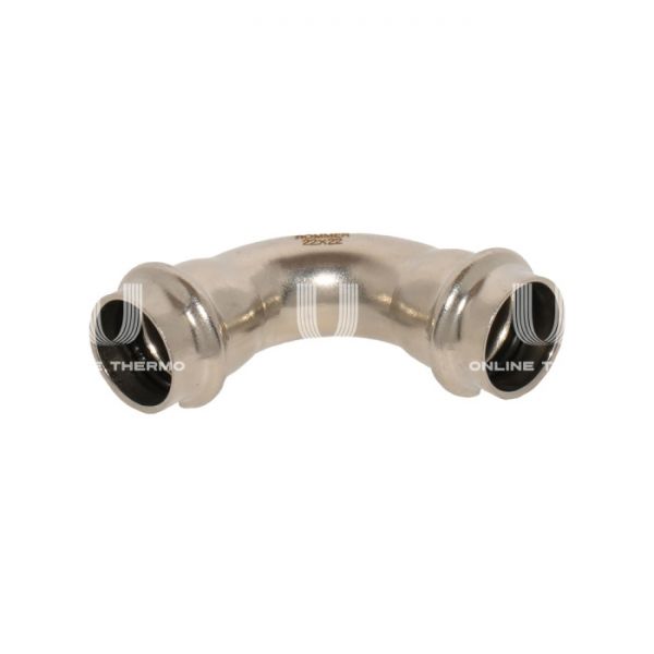 Угольник (угол) 90° двураструбный Rommer RSS-0003-000022, 22 мм, пресс-обжим