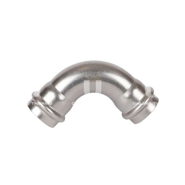 Угольник (угол) 90° двураструбный Rommer RSS-0003-000028, 28 мм, пресс-обжим