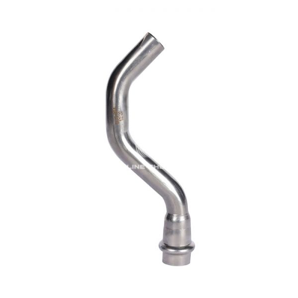 Обвод однораструбный Rommer RSS-0007-000015, 15 мм, пресс-обжим