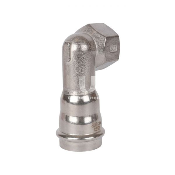 Угольник-вставка переходной однораструбный с внутренней резьбой Rommer RSS-0009-000351, 1"?35 мм, пресс-обжим