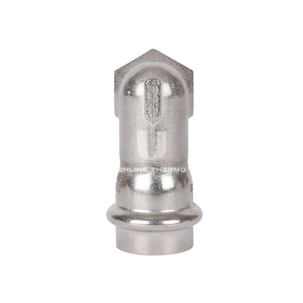 Угольник-вставка переходной однораструбный с внутренней резьбой Rommer RSS-0009-002212, 1/2"?22 мм, пресс-обжим