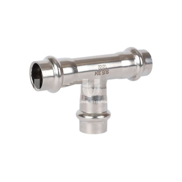 Тройник трераструбный равносторонний Rommer RSS-0013-000015, 15 мм, пресс-обжим