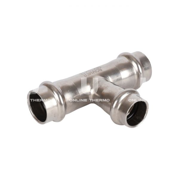 Тройник трераструбный переходной Rommer RSS-0014-181518, 18?15?18 мм, пресс-обжим