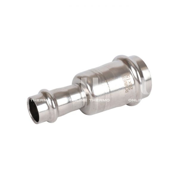 Муфта двураструбная переходная Rommer RSS-0018-002815, 28?15 мм, пресс-обжим