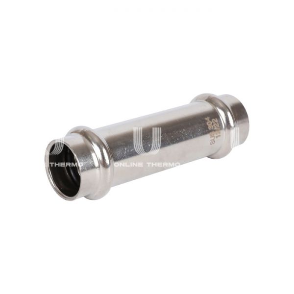 Муфта двураструбная равносторонняя Rommer RSS-0019-000018, 18 мм, пресс-обжим