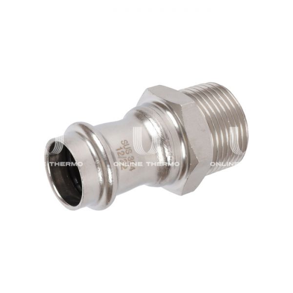 Переходник однораструбный с внутренней резьбой Rommer RSS-0021-000221, 1"?22 мм, пресс-обжим