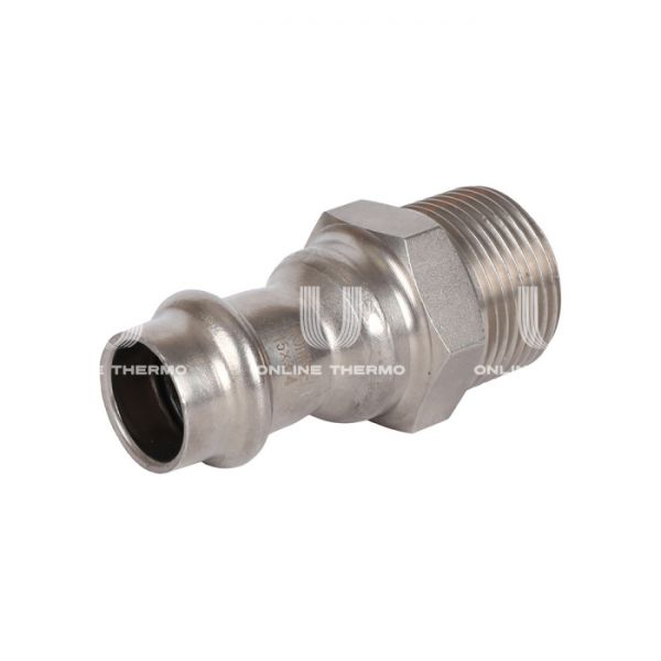 Переходник однораструбный с внутренней резьбой Rommer RSS-0021-001534, 3/4"?15 мм, пресс-обжим