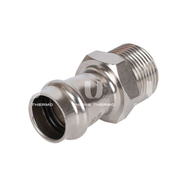 Переходник однораструбный с внутренней резьбой Rommer RSS-0021-001834, 3/4"?18 мм, пресс-обжим