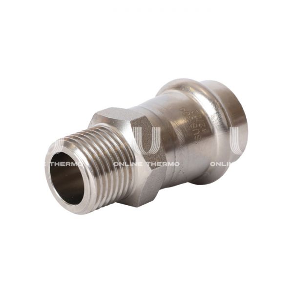 Переходник однораструбный с внутренней резьбой Rommer RSS-0021-002212, 1/2"?22 мм, пресс-обжим