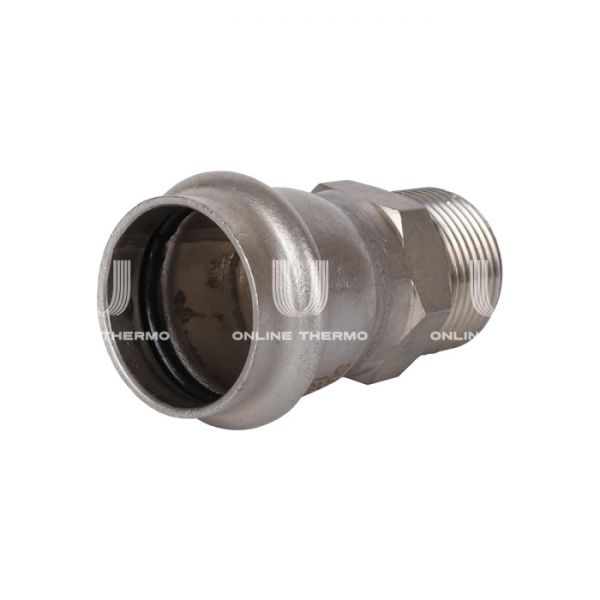 Переходник однораструбный с внутренней резьбой Rommer RSS-0021-002834, 3/4"?28 мм, пресс-обжим