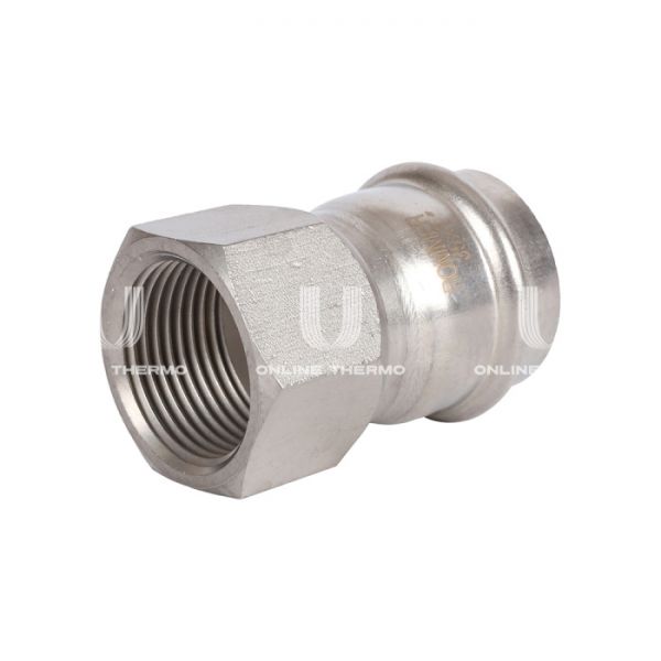 Переходник однораструбный с внутренней резьбой Rommer RSS-0022-000351, 1"?35 мм, пресс-обжим