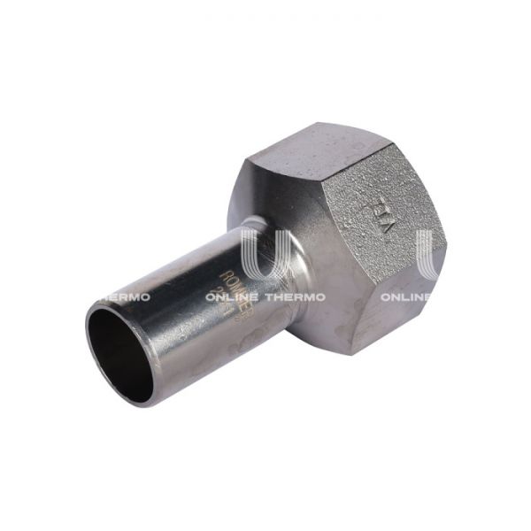 Вставка переходная с внутренней резьбой Rommer RSS-0023-000221, 1"?22 мм, пресс-обжим