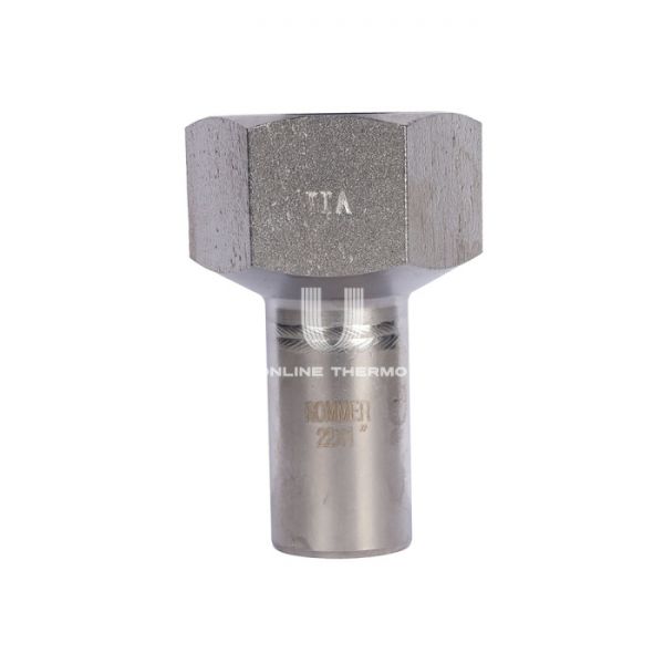 Вставка переходная с внутренней резьбой Rommer RSS-0023-000221, 1"?22 мм, пресс-обжим