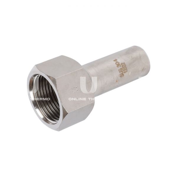 Вставка переходная с внутренней резьбой Rommer RSS-0023-001812, 1/2"?18 мм, пресс-обжим