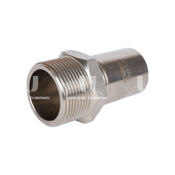 Вставка переходная с внутренней резьбой Rommer RSS-0024-035114, 1 1/4"?35 мм, пресс-обжим