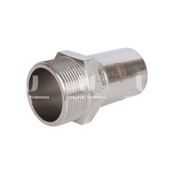 Вставка переходная с внутренней резьбой Rommer RSS-0024-042112, 1 1/2"?42 мм, пресс-обжим