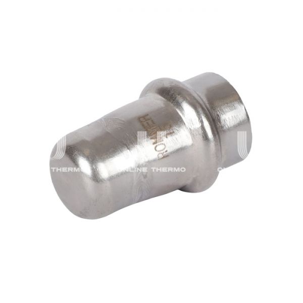 Заглушка с раструбом Rommer RSS-0025-000015, 15 мм, пресс-обжим