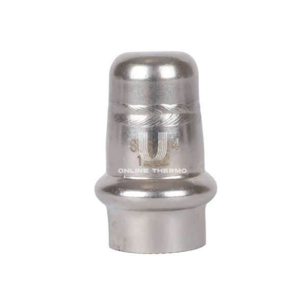 Заглушка с раструбом Rommer RSS-0025-000015, 15 мм, пресс-обжим