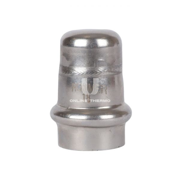 Заглушка с раструбом Rommer RSS-0025-000018, 18 мм, пресс-обжим