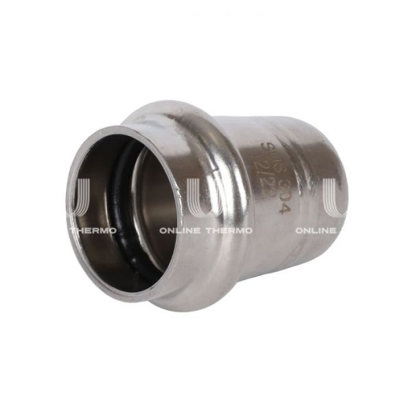 Заглушка с раструбом Rommer RSS-0025-000022, 22 мм, пресс-обжим