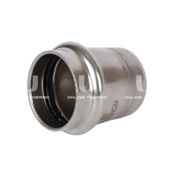 Заглушка с раструбом Rommer RSS-0025-000028, 28 мм, пресс-обжим