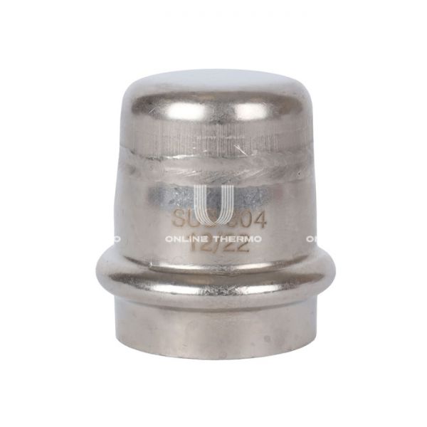 Заглушка с раструбом Rommer RSS-0025-000028, 28 мм, пресс-обжим