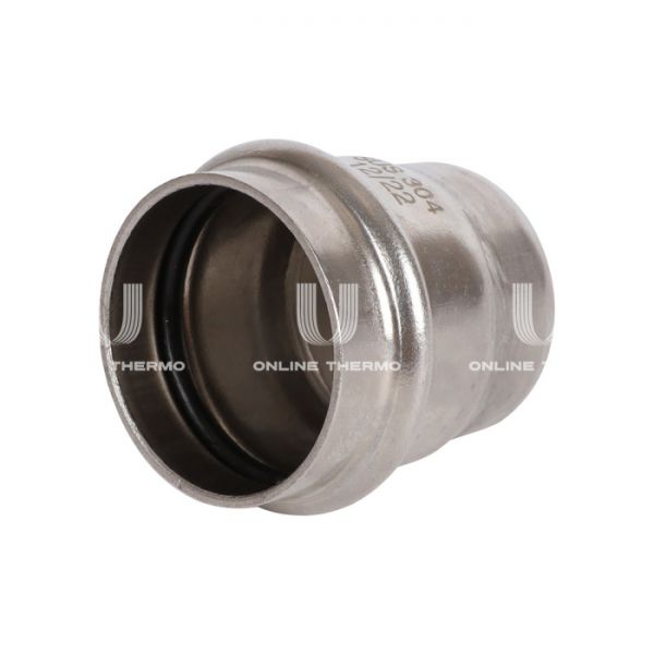 Заглушка с раструбом Rommer RSS-0025-000035, 35 мм, пресс-обжим