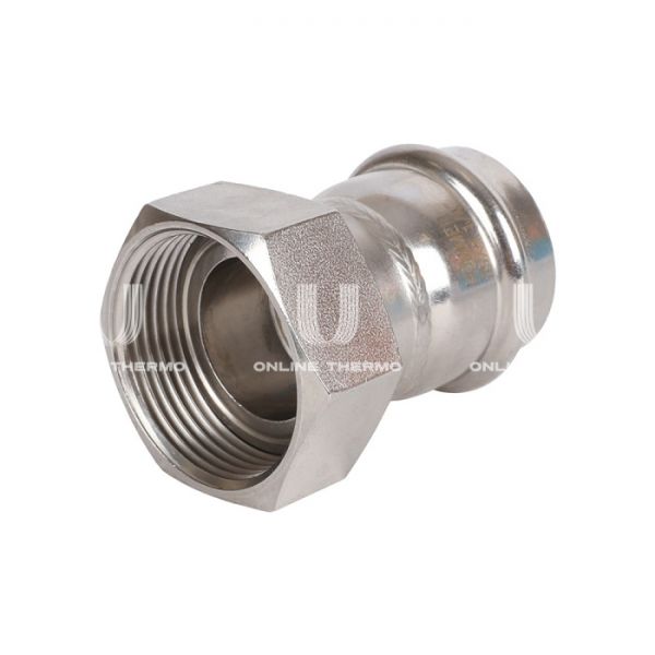 Переходник однораструбный с накидной гайкой Rommer RSS-0026-035114, 1 1/4"?35 мм, пресс-обжим