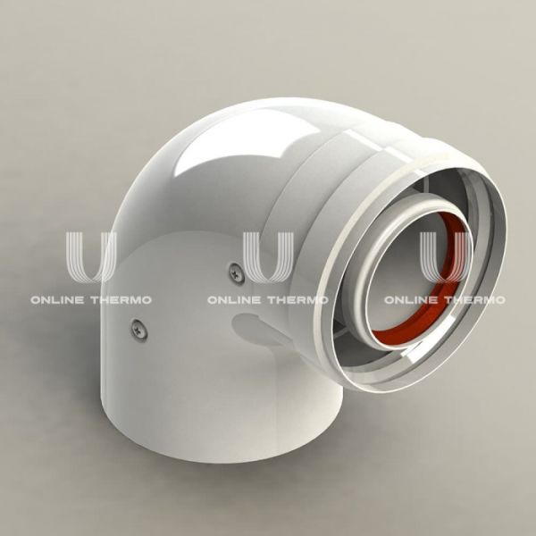 *Royal Thermo КОЛЕНО  MF 90 диам. 60/100L