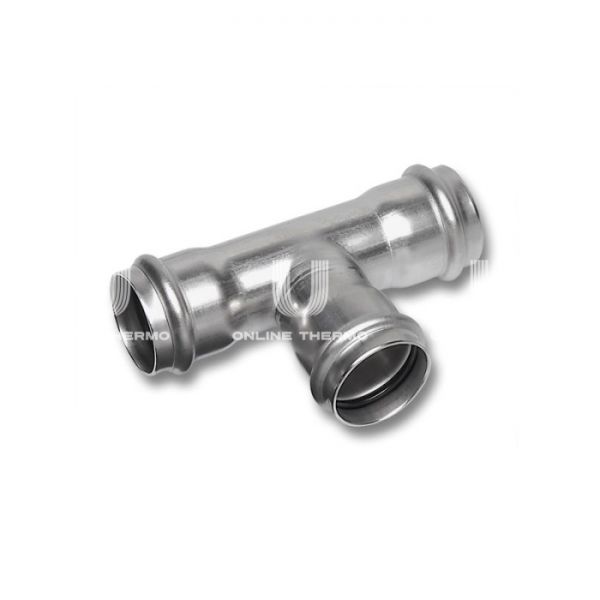 Тройник трераструбный переходной Sanha 69130352235, 35?22?35 мм, пресс-обжим