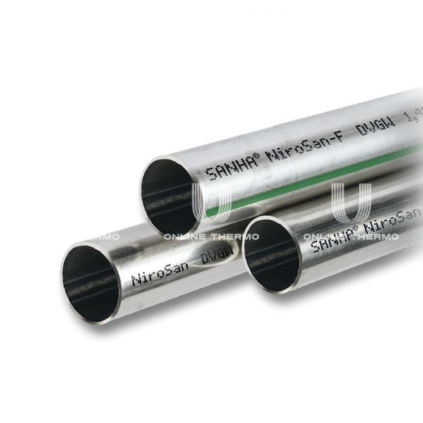 Труба из нержавеющей стали Sanha NiroSan ECO 6965028, 28?0.8 мм, штанга 3 м