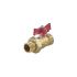 Кран шаровый с разъемным соединением SantechSystems 1/2" ВР-НР, ручка-бабочка