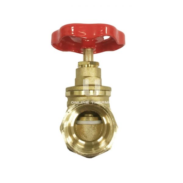 Латунная задвижка клиновая SantechSystems ВР 1 1/4"