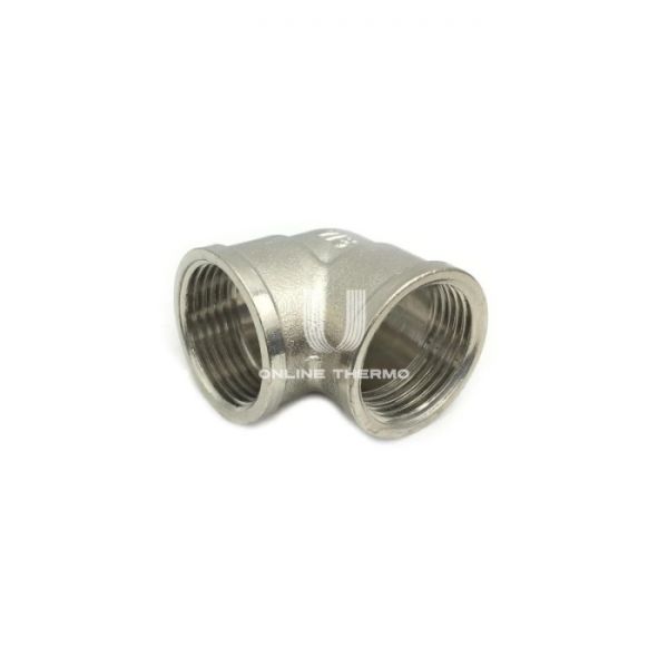 Угольник (угол) равносторонний с внутренней резьбой SantechSystems ВР 1 1/2", никелированный