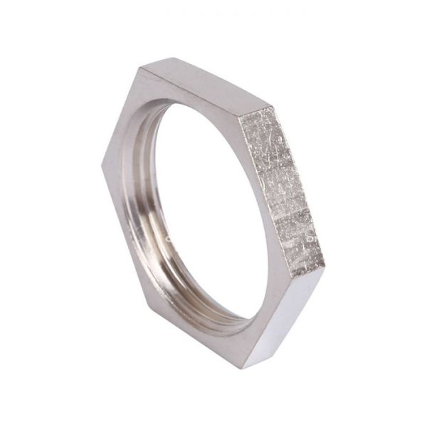 Контргайка без упора SantechSystems ВР 1 1/4", никелированная