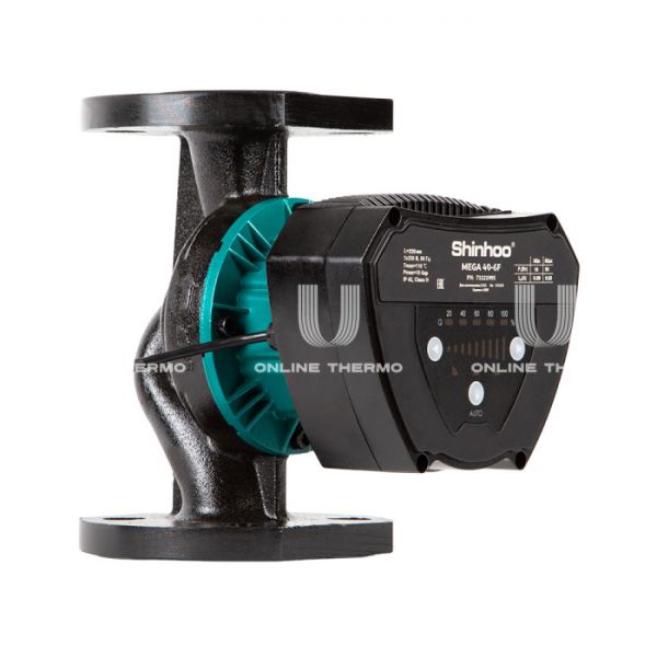 Насос циркуляционный Shinhoo MEGA 40-6F 71121005, база 220, 1х230 В, фланцевое соединение